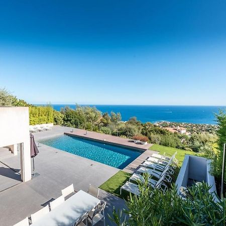 Vue Panoramique Sur La Baie De St Tropez Villa Les Issambres Exteriör bild