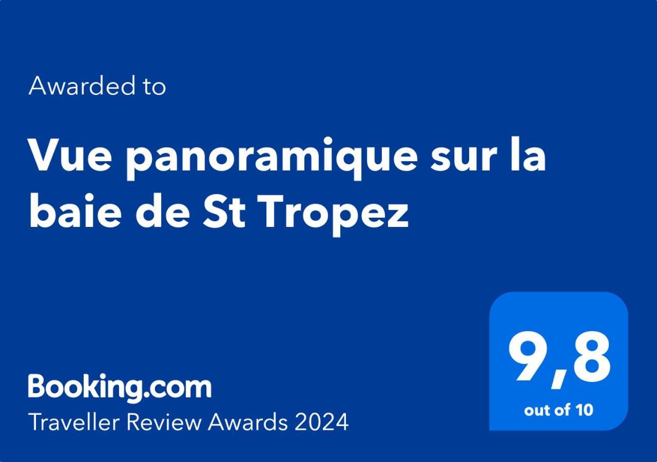 Vue Panoramique Sur La Baie De St Tropez Villa Les Issambres Exteriör bild